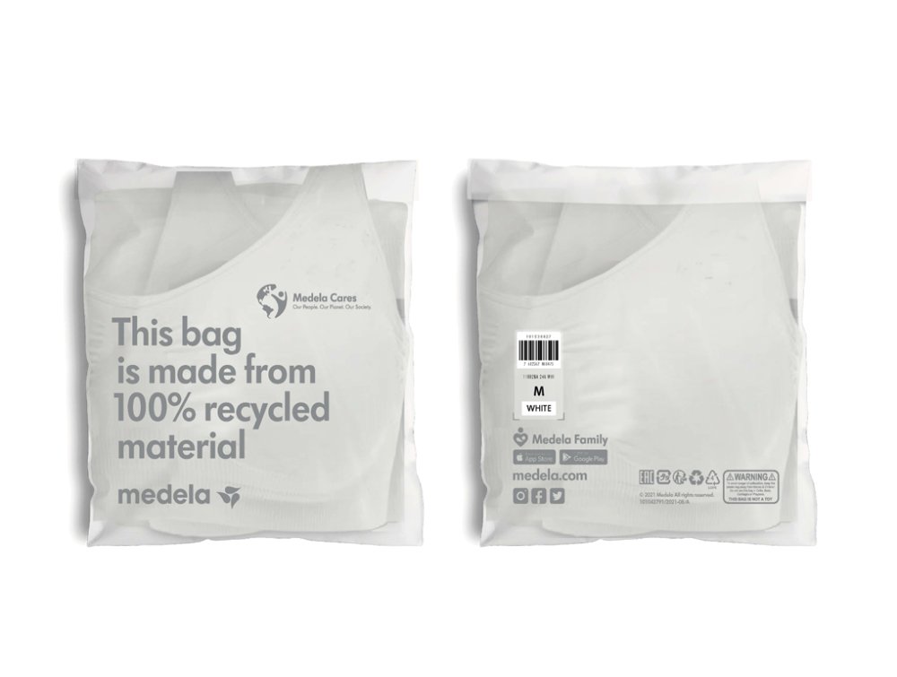 MEDELA Pas do łatwego odciągania Hands-free™ - biały M - obrazek 6