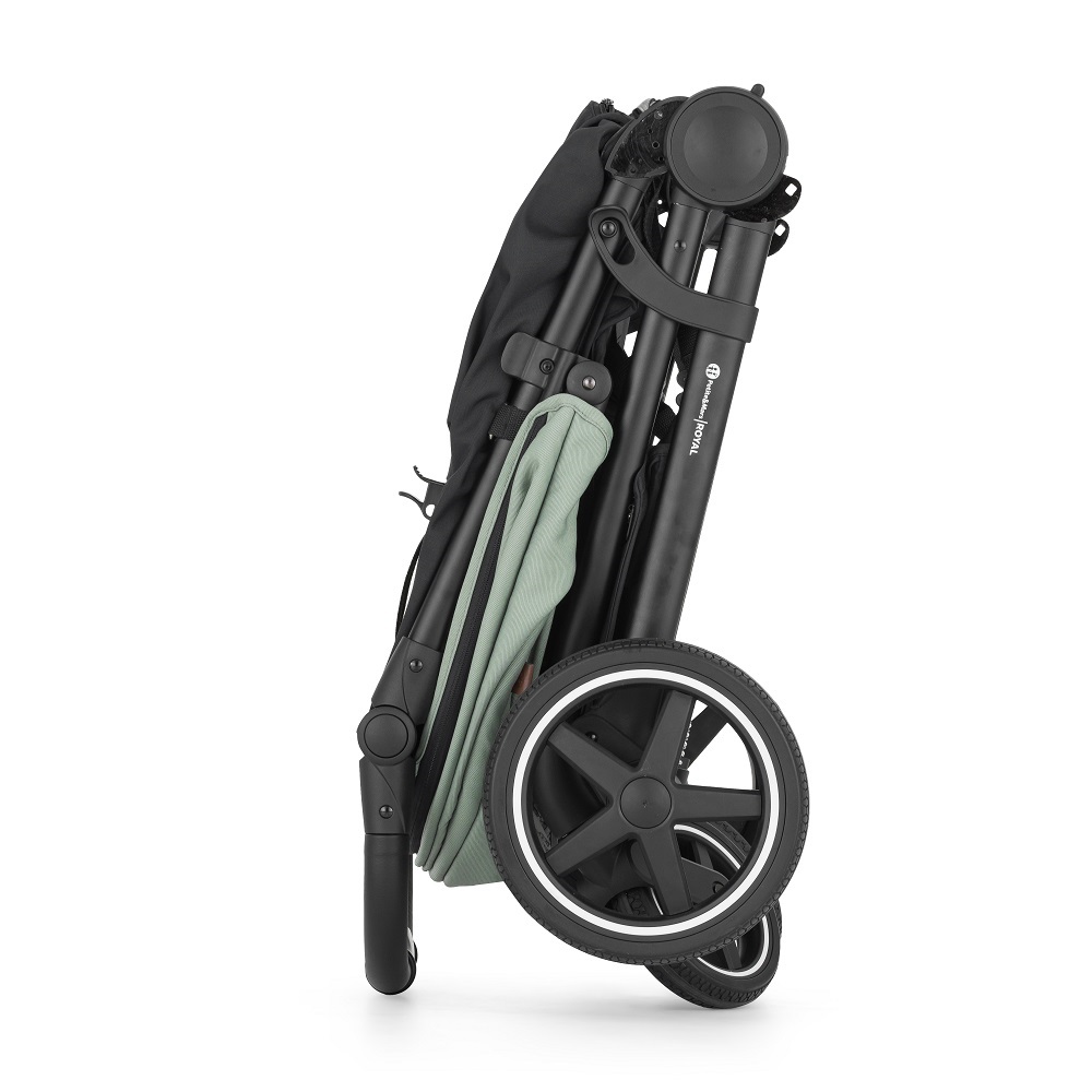 PETITE&MARS Wózek spacerowy Royal3 Black Iron Green - obrazek 7