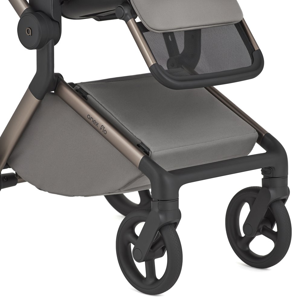 ANEX Kombikinderwagen Flo Charm + CYBEX Aton B2 i-Size + Basis – Bild 5