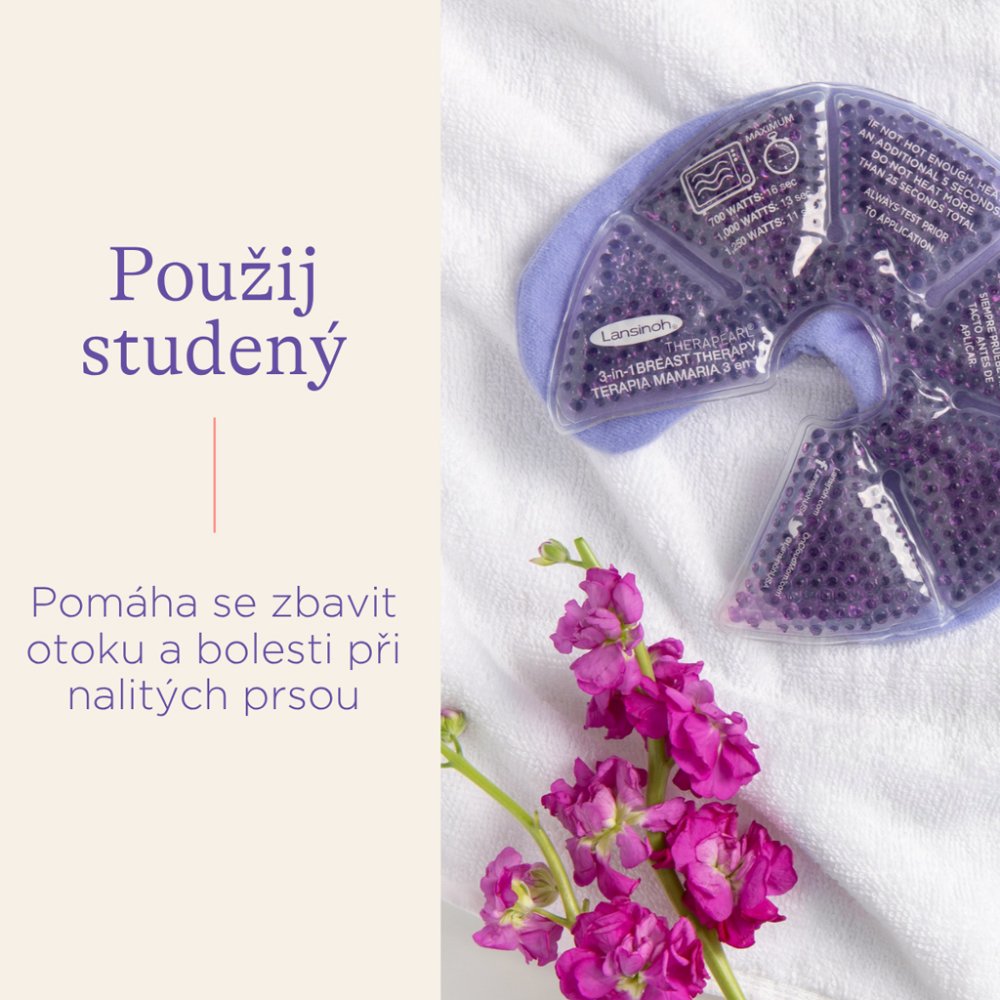LANSINOH Kompres ciepło-zimno na piersi 2 szt. - obrazek 4