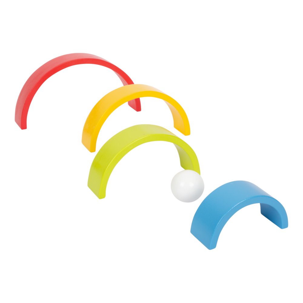 small foot Motorik-Regenbogen aus Holzspielzeug – Bild 4