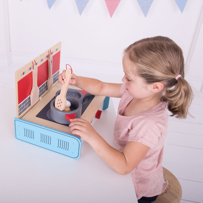 Bigjigs Toys Patelnia z jajkiem - obrazek 4