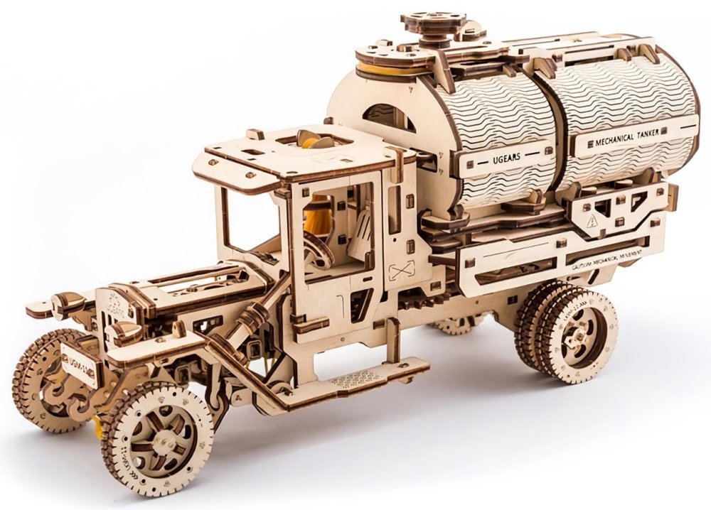 Puzzle mécanique en bois 3D Ugears UGM-11 Camion citerne