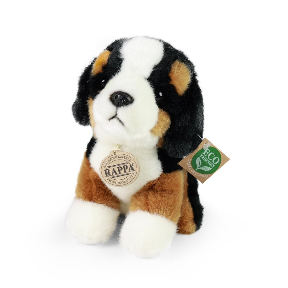 Rappa Plüsch Berner Sennenhund sitzend 18 cm ECO-FRIENDLY