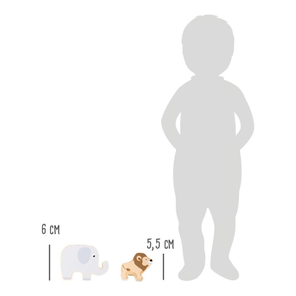 small foot Animaux à empiler Safari – Image 5