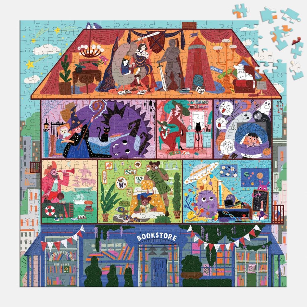 Mudpuppy Puzzle Magia de Cuentos 500 piezas - Imagen 3