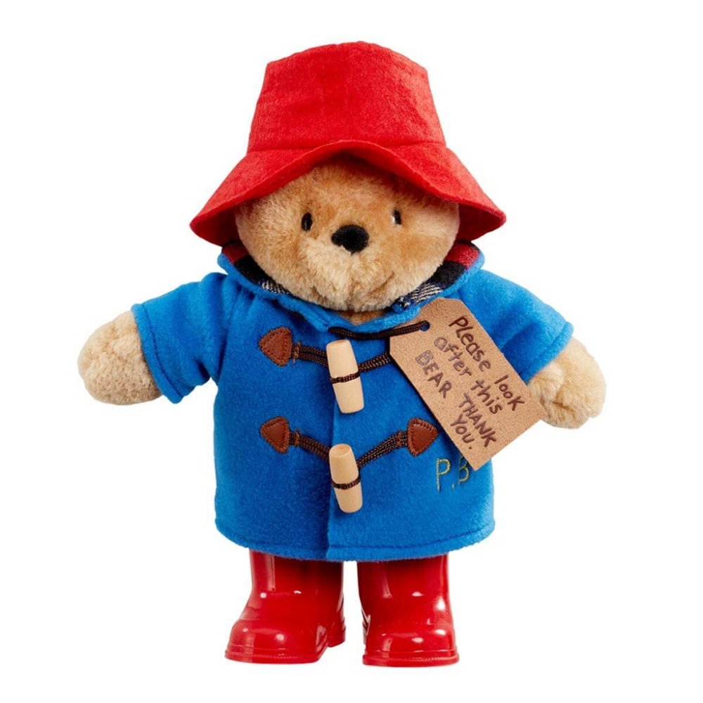 Paddington arcobaleno di peluche con stivali