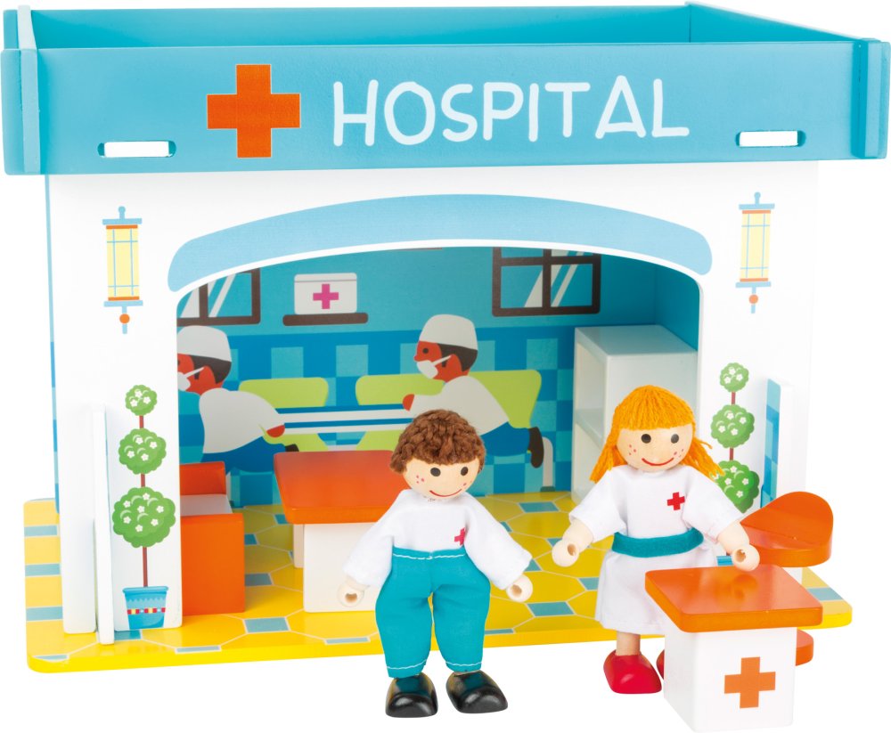small foot Hospital con accesorios
