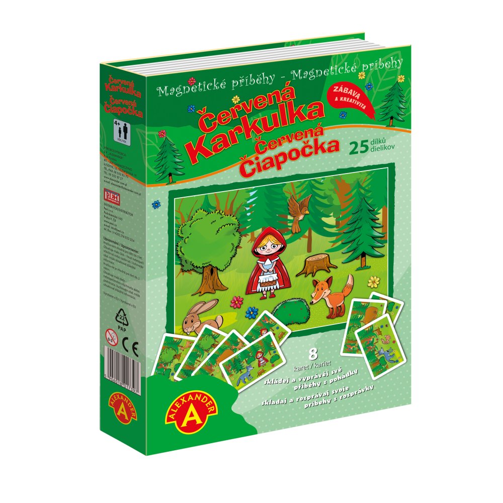 Alexander Storie Magnetiche Cappuccetto Rosso - immagine 3