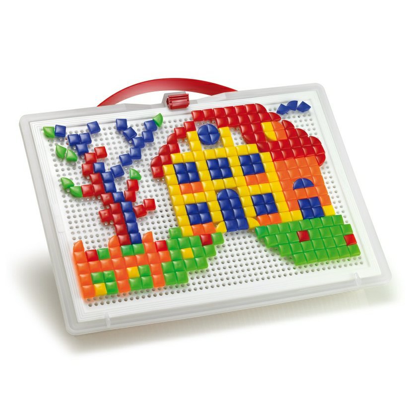 Quercetti Mosaïque FantaColor Portable 300 pièces FORMES – Image 3