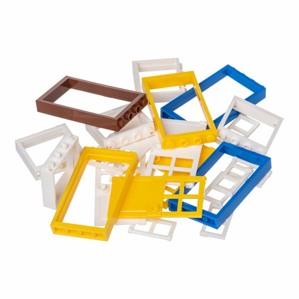 L-W Toys Set créatif fenêtres et portes colorées