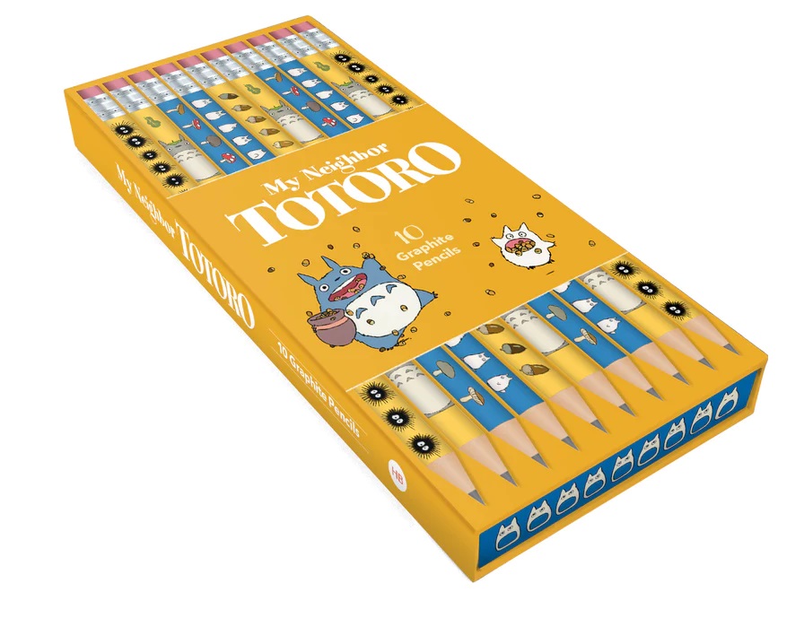 Chronicle Books Ołówki grafitowe Mój sąsiad Totoro 10 szt.