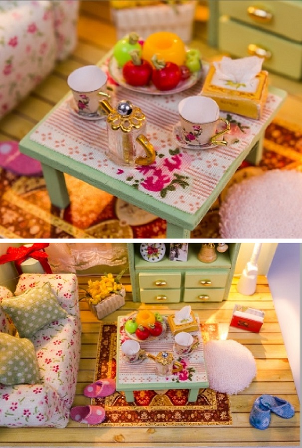 2Kids Toys miniatura della casa delle bambole Family Hall - immagine 3