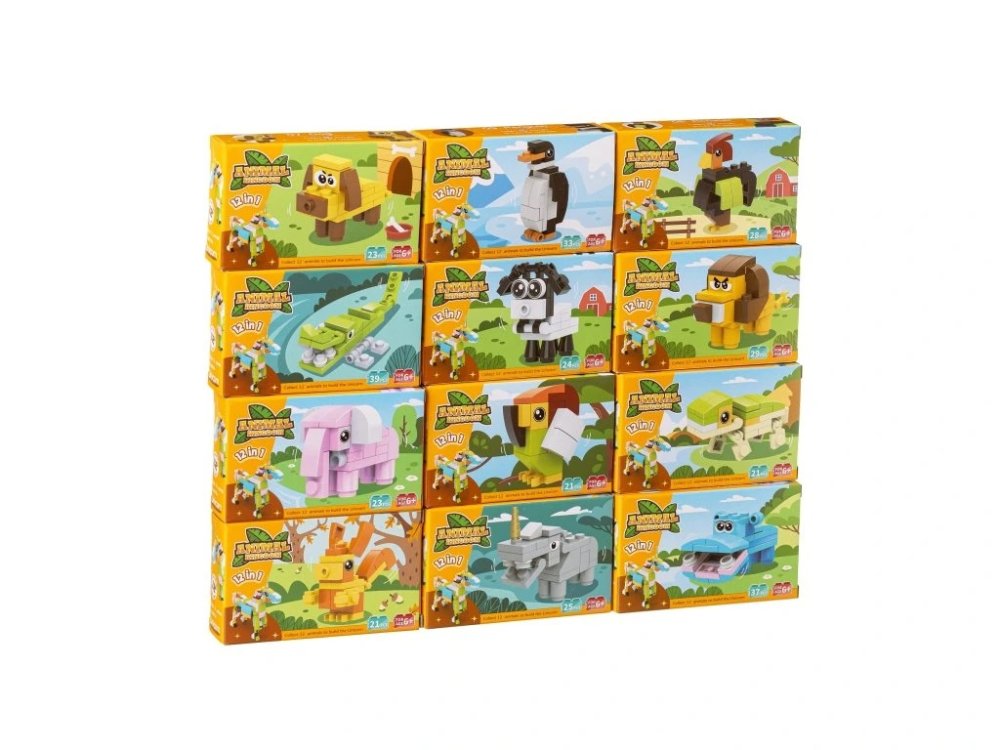 L-W Toys Set de Blocs Licorne 12 en 1 – Image 4