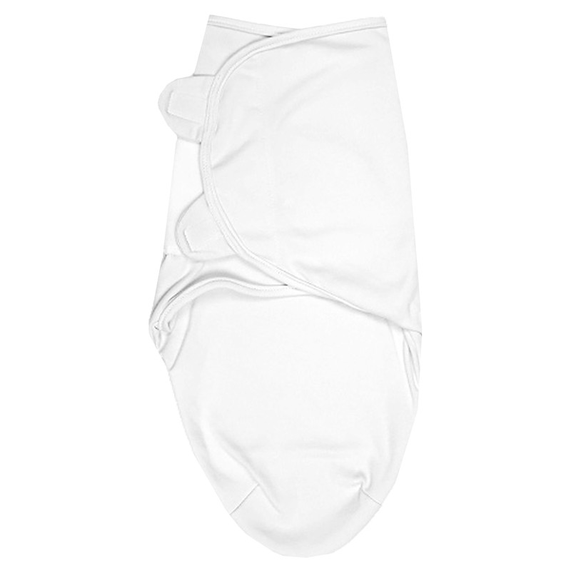 Couverture d'emmaillotage écologique en coton Ulitka White 3-6 kg