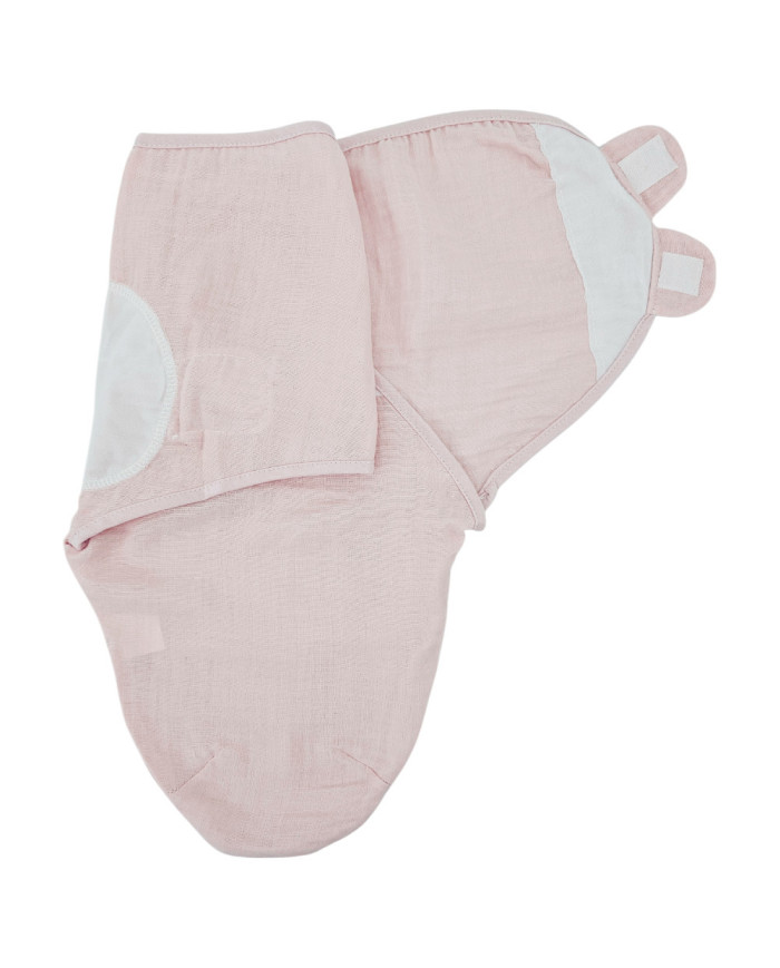 EKO Muszlin pólya Ulitka Rose pink3-6 kg - Image 3