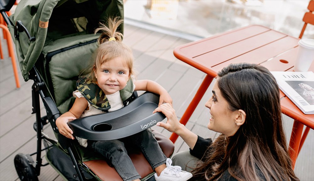 LIONELO Sportkinderwagen Emma Plus Green Emerald – Bild 4