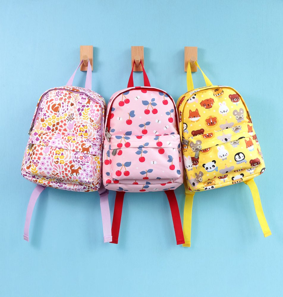 A Little Lovely Company - mochila infantil pequeña - cerezas - Imagen 6
