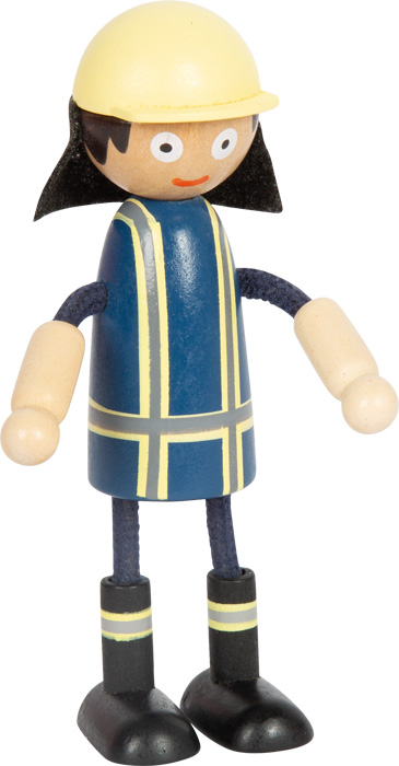 small foot Auto dei pompieri in legno - immagine 6