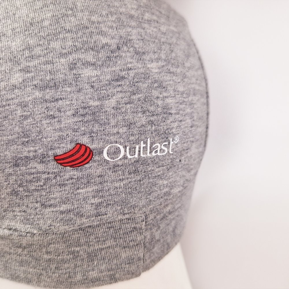 Outlast® vékony baseball sapka - szürke melír 2 | 39-41 cm - Image 2