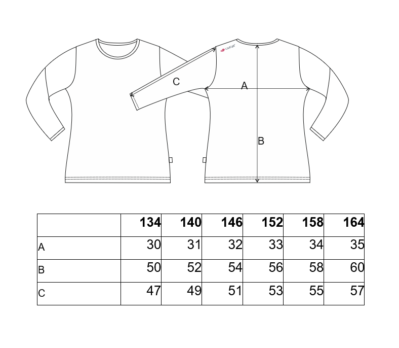 DR vékony Outlast® póló - fekete 146 - Image 3