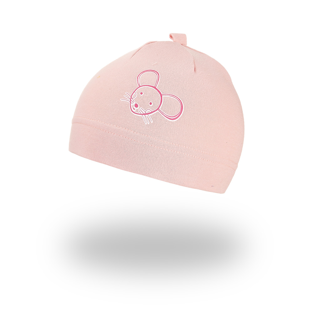 Babymütze Schlupfmütze Bild Outlast® - hell antikrosa 2 | 39-41 cm