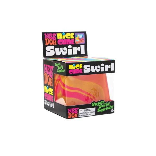 Schylling NeeDoh Mačkací kostka Nice Cube Swirl (obrázek 3)