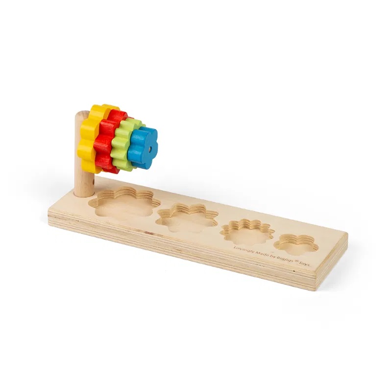 Bigjigs Toys Vkládačka květy
