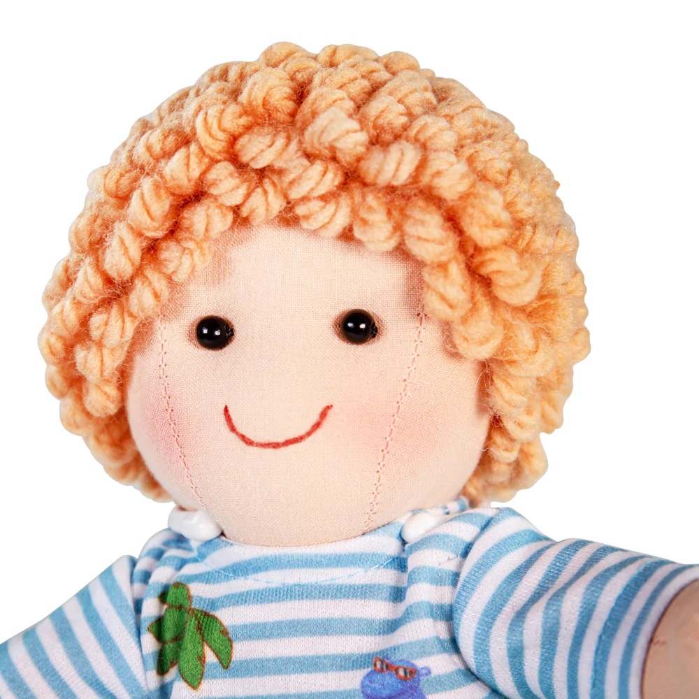 Bigjigs Toys Látková panenka Robin 30 cm (obrázek 3)