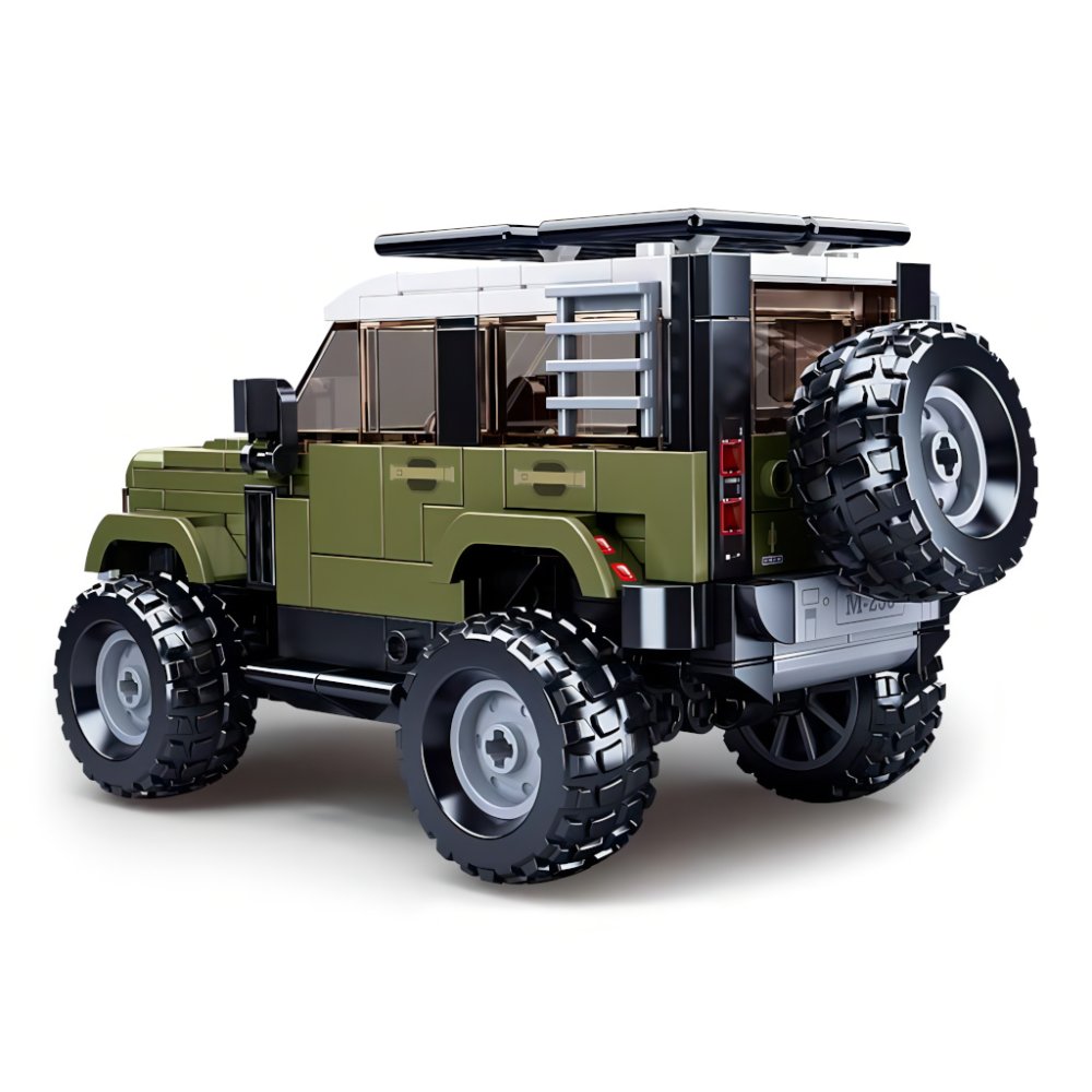 Sluban Model Bricks M38-B1015 Anglické SUV Attacker (obrázek 4)