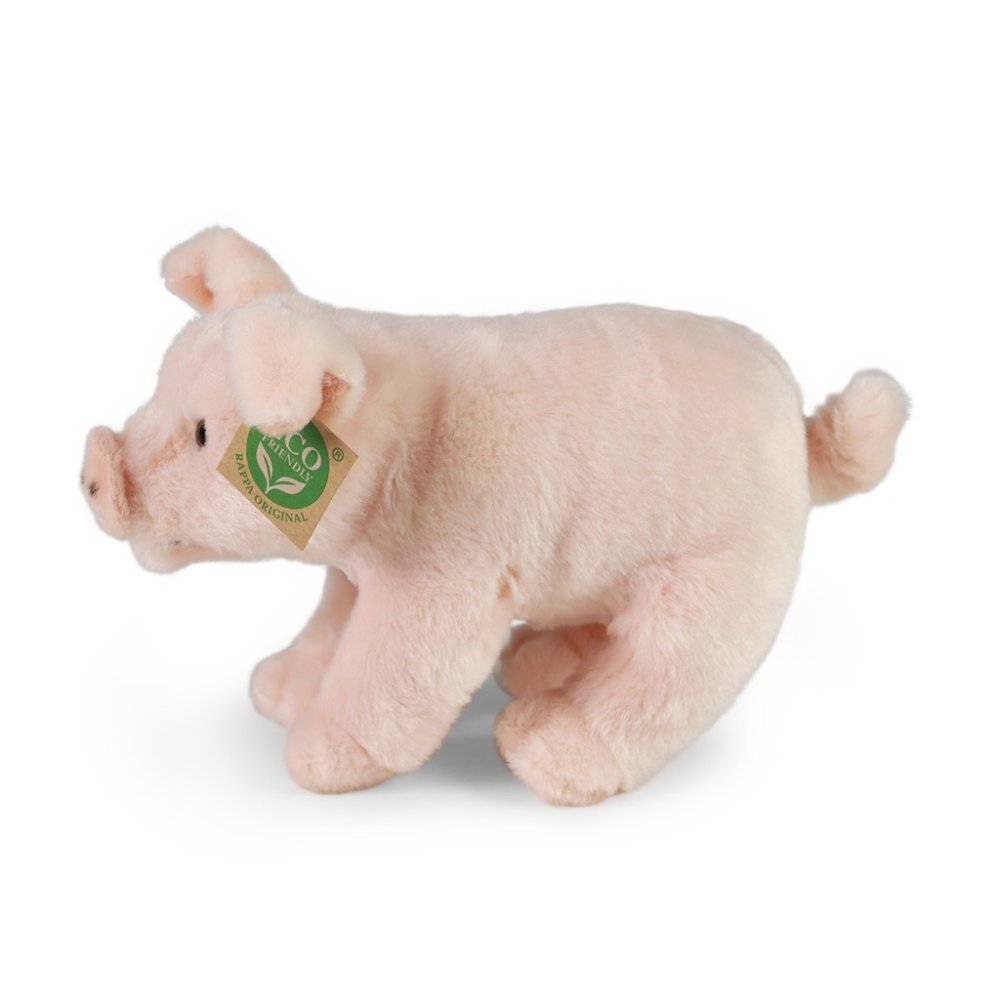 Rappa Plyšové prase domácí stojící 20 cm ECO-FRIENDLY (obrázek 3)