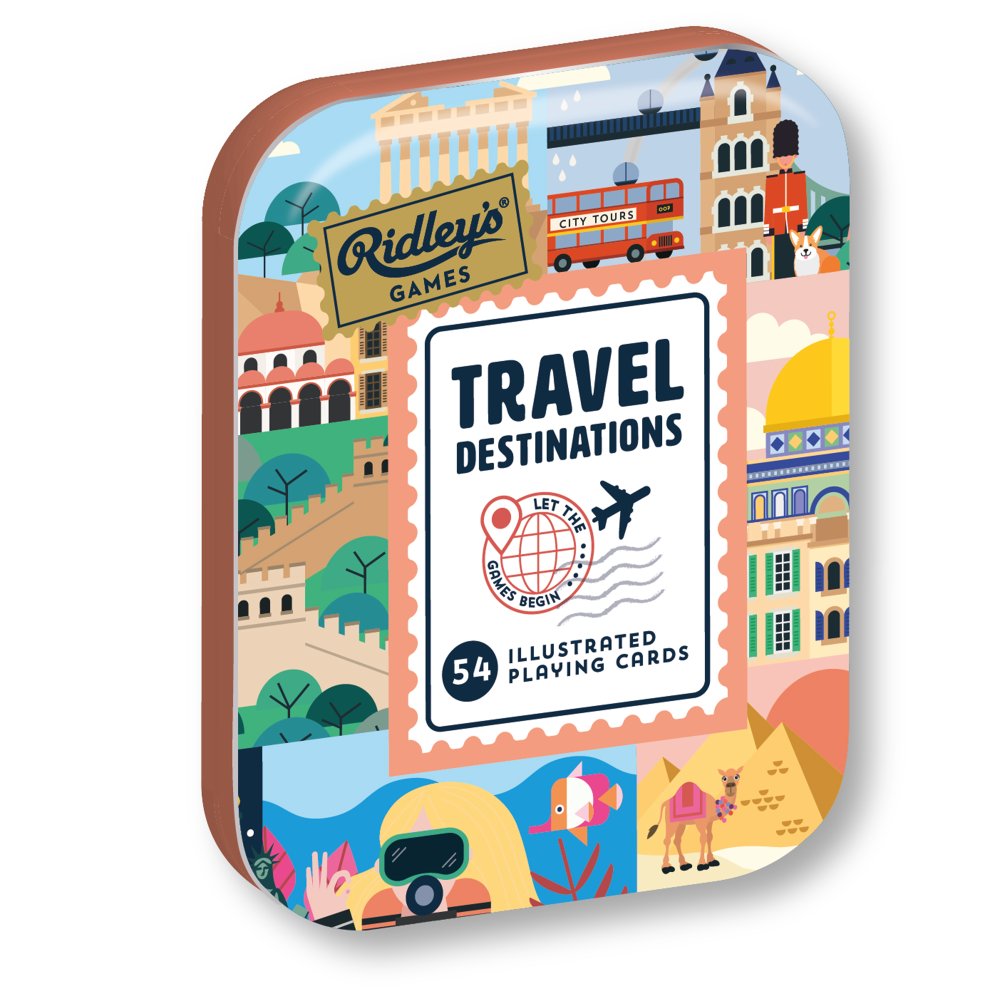 Ridley's Games Hrací karty Turistické destinace (obrázek 4)