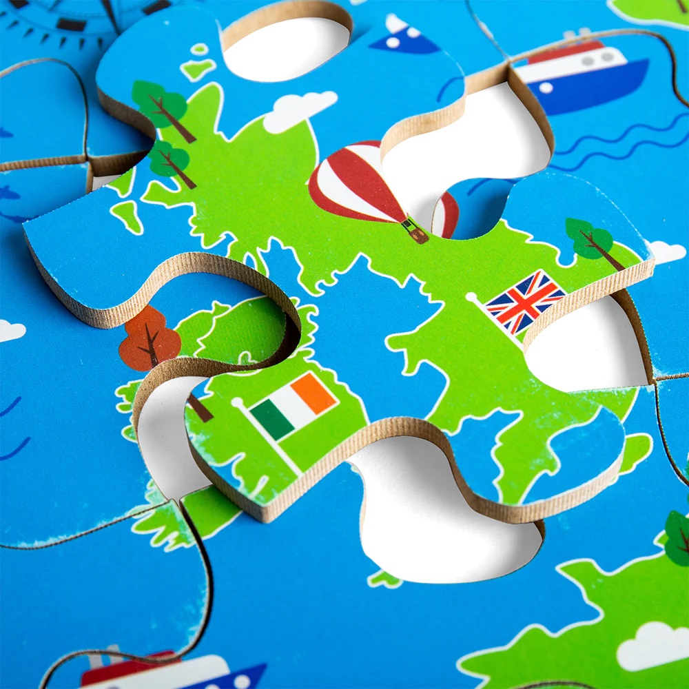 Bigjigs Toys Puzzle Evropské památky (obrázek 5)