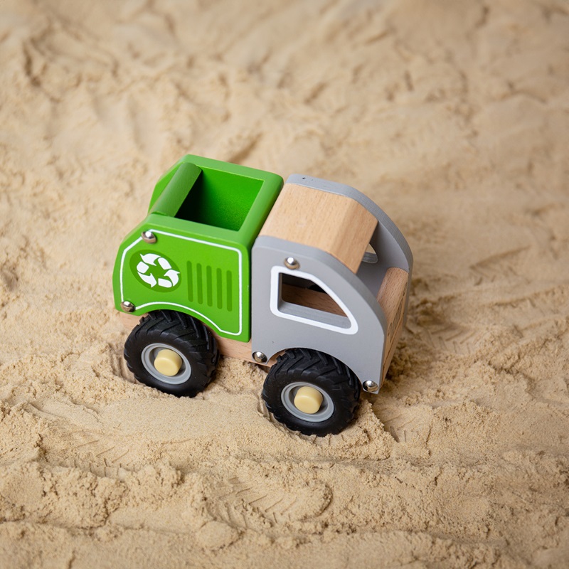 Bigjigs Toys Recyklační vůz (obrázek 3)
