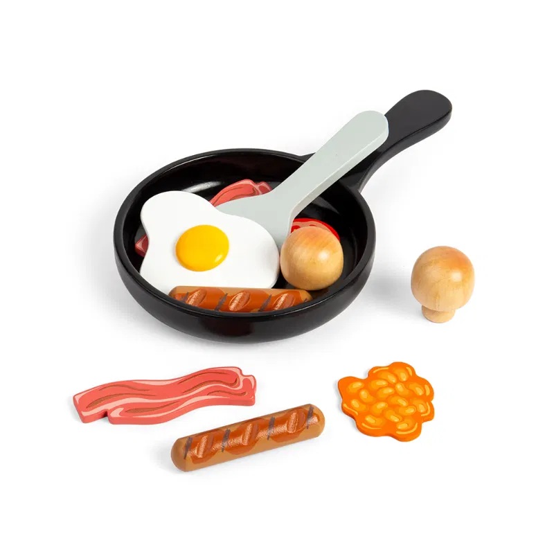 Bigjigs Toys Snídaně na pánvi (obrázek 5)