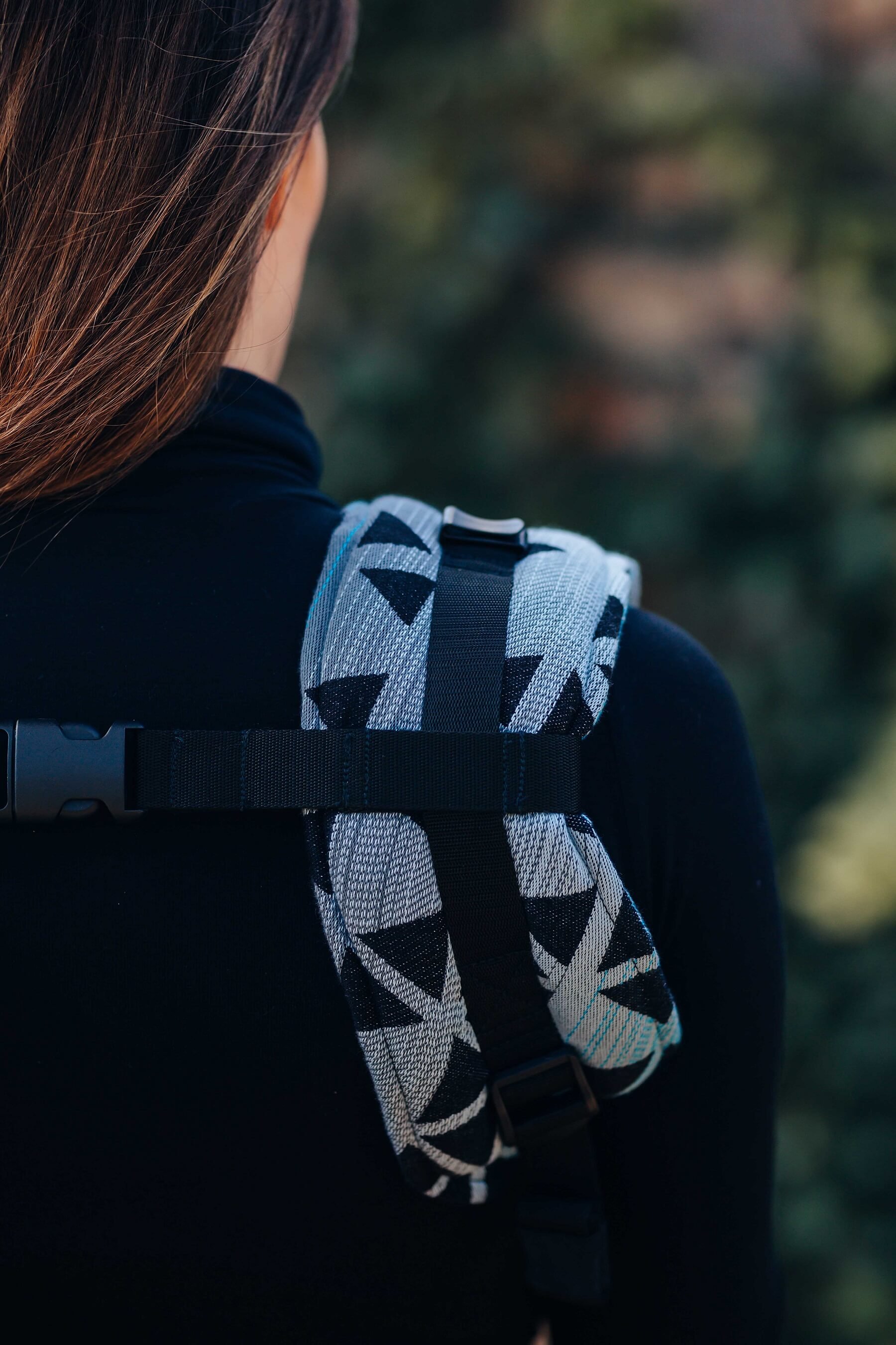 Baby Carrier Be Lenka 4ever - Triangle - Sapphire Classic, No Crossing