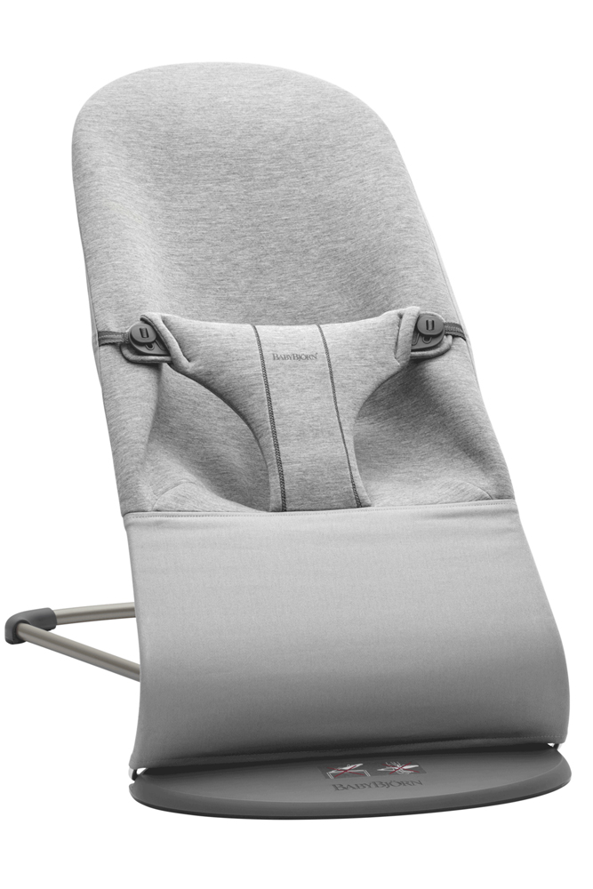 BABYBJÖRN Lounger Bliss, jasnoszara koszulka 3D