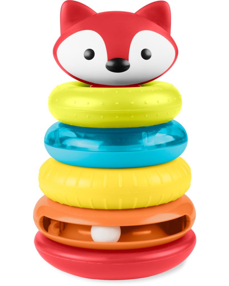 SKIP HOP Toy Stacking Pyramid Fox Explore&More 6m+