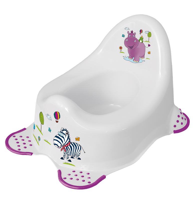 KEEEPER Anti-slip Potty Adam Hippo White