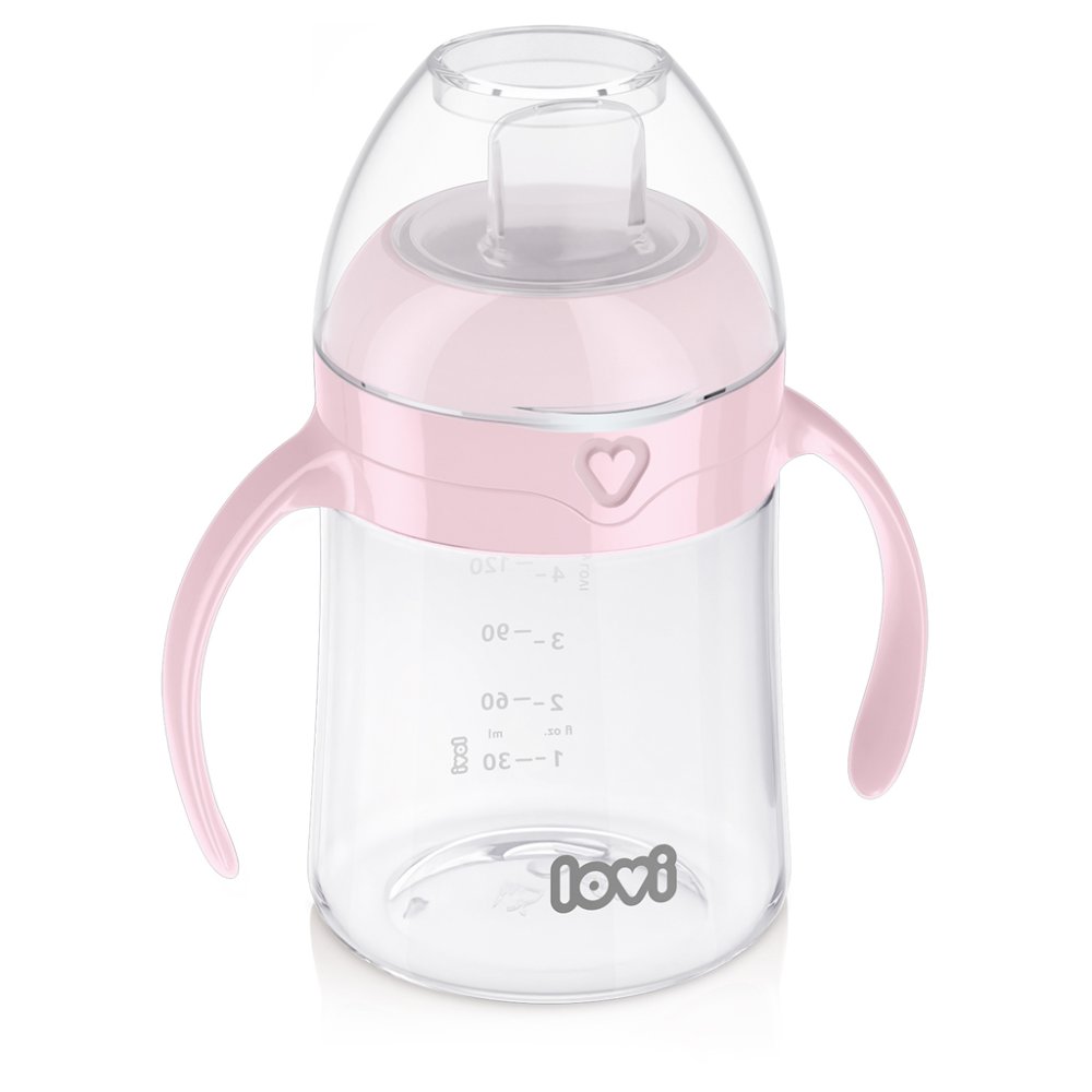 LOVI First Tasse Avec Gobelet 150 Ml Rose