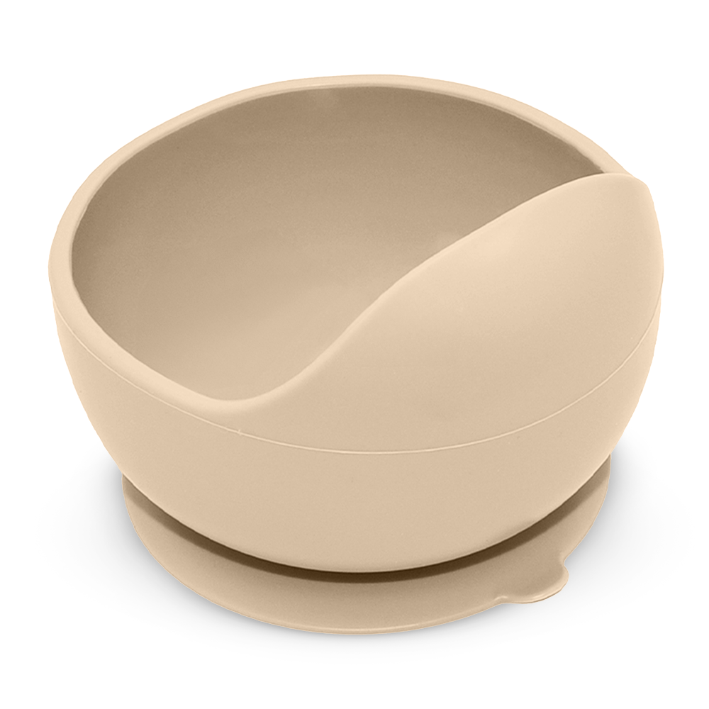PETITE&MARS Bol en silicone avec ventouse TAKE&MATCH Desert Sand 6m+ – Image 7