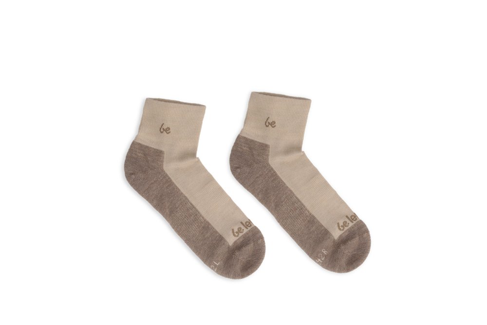 Șosete Desculți Be Lenka - Crew - Lână Merinos – Bej 35-38 Beige