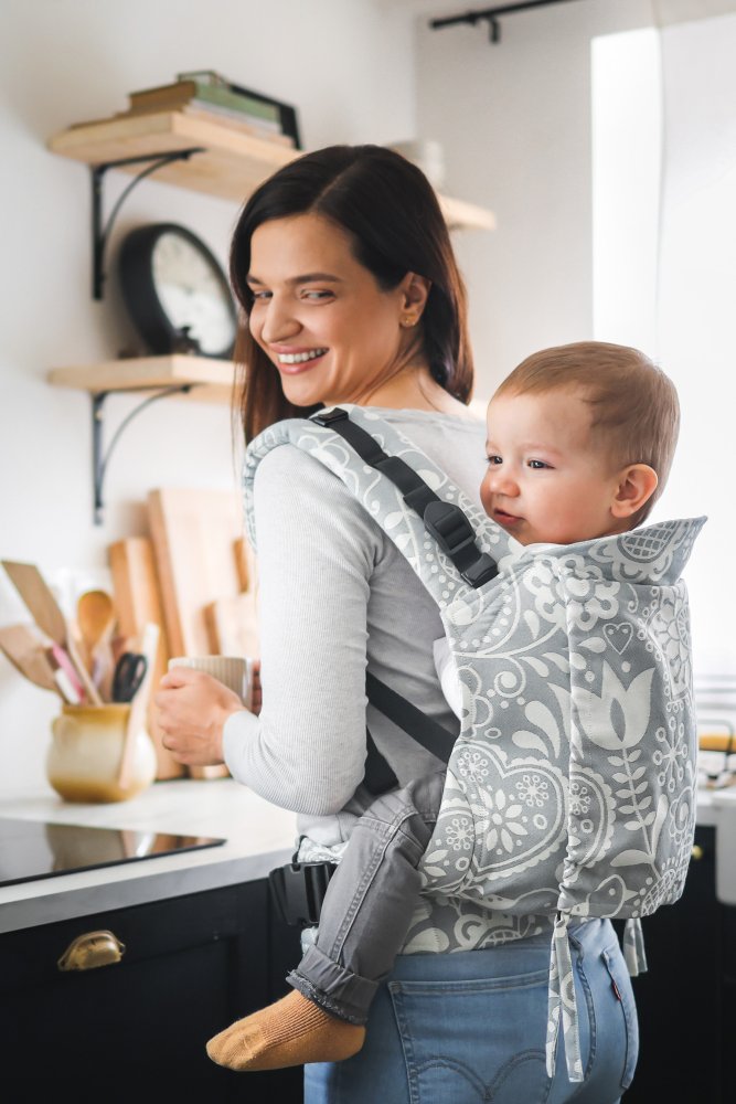 Nosiljka Be Lenka Toddler Folk - Siva Klasické Bez Možnosti Křížení Grey