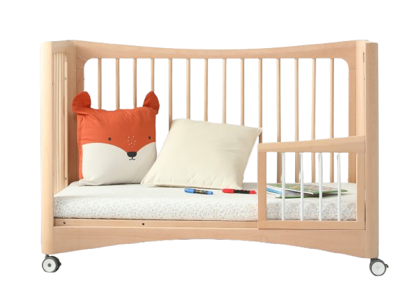 Lettino per bambini 4 in 1 - Massello - 120x65 cm - immagine 5