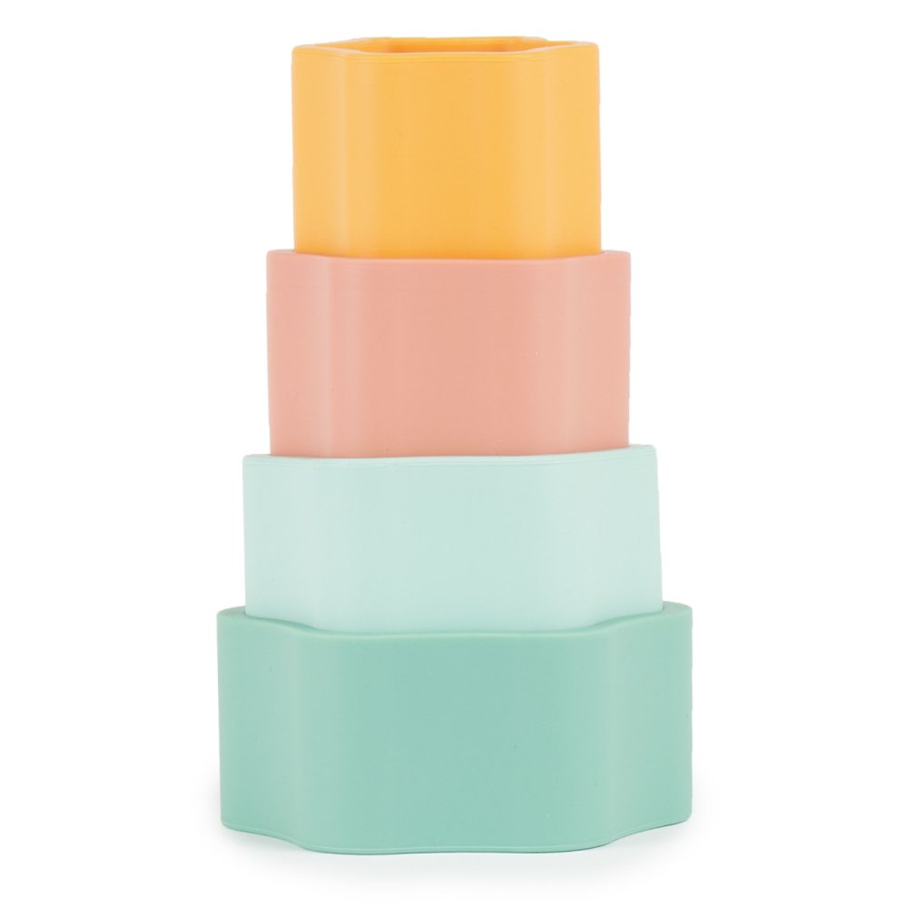 Bieco - Fiore impilabile in silicone - Tropical Vibe - immagine 5