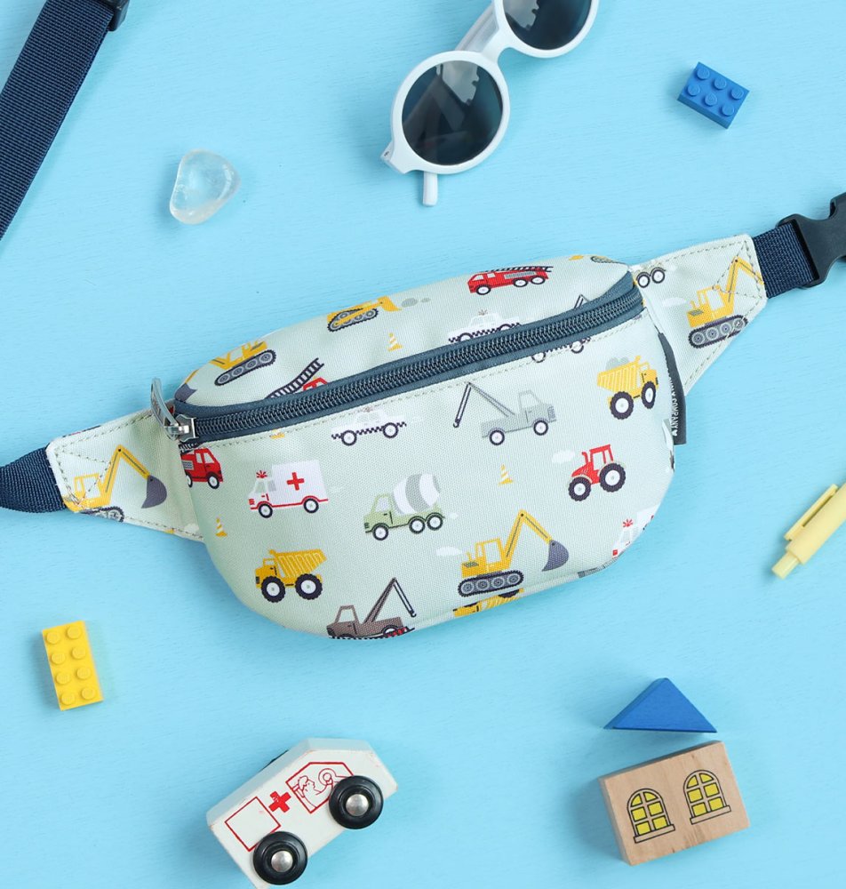 A Little Lovely Company - Sac banane enfant - véhicules – Image 5