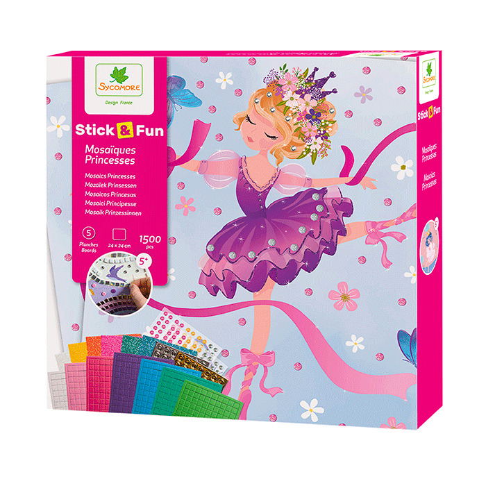 Stick & Fun - mosaico - principesse ballerine