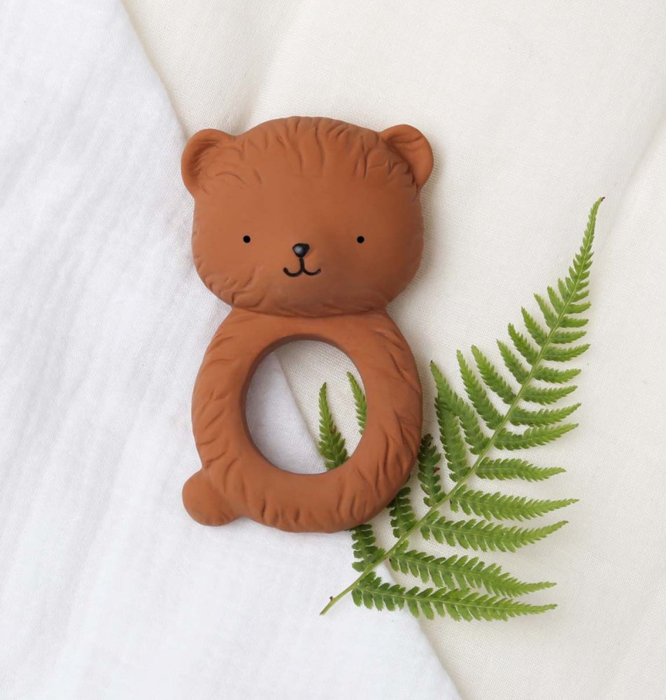 A Little Lovely Company - massaggiagengive in caucciù - orsetto - immagine 5