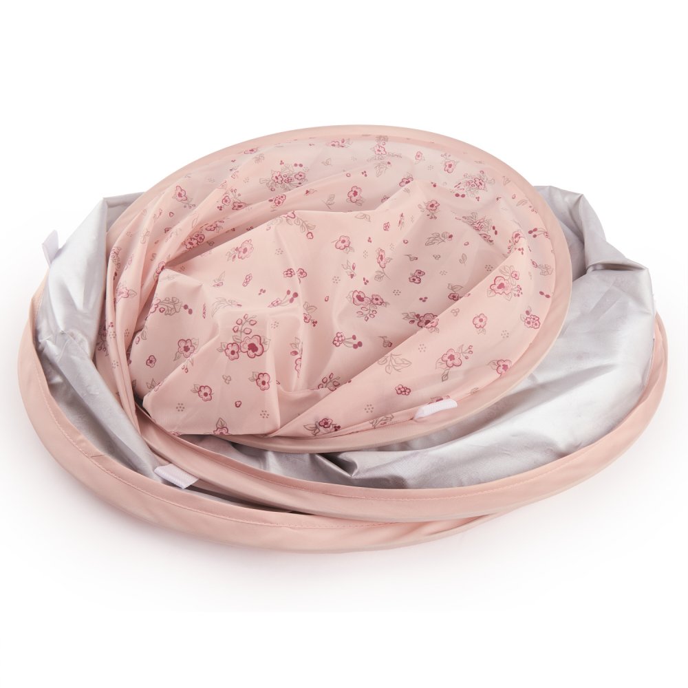 Bieco - Tenda da spiaggia pieghevole per bambini con protezione UV - dreamy Flowers - immagine 6
