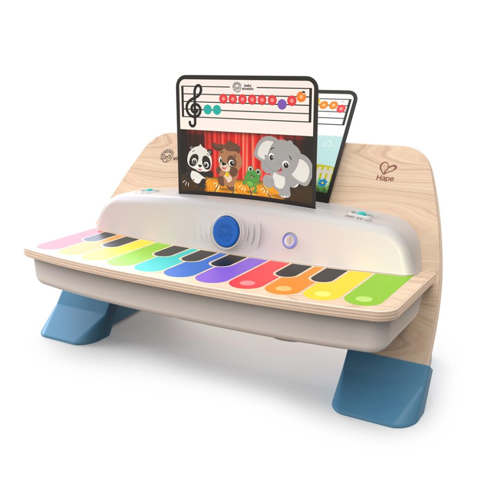 BABY EINSTEIN Giocattolo in legno pianoforte musicale Together in Tune Piano Connected Magic Touch HAPE 12m+